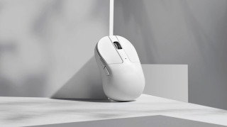 Keychron M4 4K Vezeték Nélküli Bluetooth Egér - Fehér