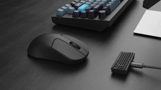 Keychron M3 Mini 4K Vezeték Nélküli Bluetooth Egér - Fekete