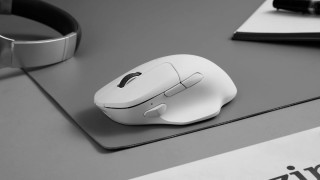 Keychron M7 Vezeték Nélküli Bluetooth Egér - Fehér