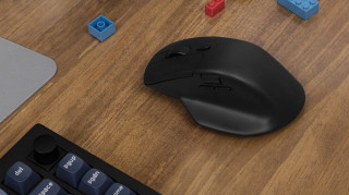 Keychron M6 4K Vezeték Nélküli Bluetooth Egér - Fekete