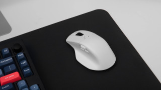 Keychron M6 4K Vezeték Nélküli Bluetooth Egér - Fehér