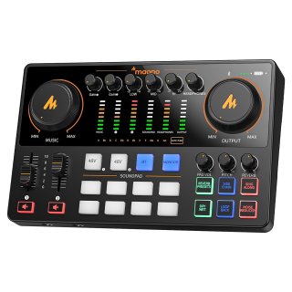 MAONO Maonocaster AME2 Gen2 Professzionális Audio interfész és Podcast keverő
