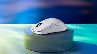 Keychron Lemokey G2 Vezeték Nélküli Bluetooth Gamer Egér - Fehér