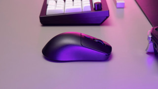 Keychron Lemokey G2 Vezeték Nélküli Bluetooth Gamer Egér - Fekete