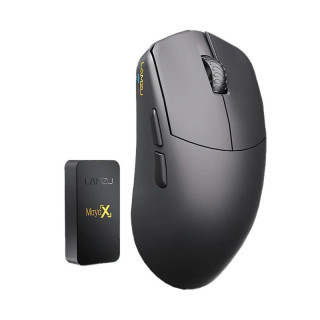 LAMZU MAYA X 8K Vezeték Nélküli Gamer Egér - Fekete