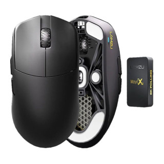 LAMZU MAYA X 8K Vezeték Nélküli Gamer Egér - Fekete