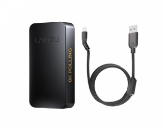 LAMZU Atlantis 8KHz USB-C Reciever - Fekete