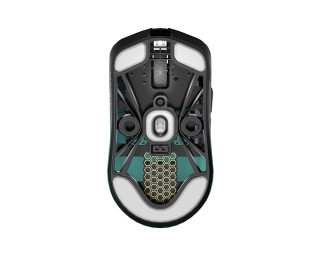 LAMZU AIMLABS MAYA 8K Vezeték Nélküli Gamer Egér - Kék-Fekete