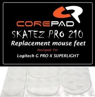 Corepad Skatez PRO 210 Logitech G PRO X SUPERLIGHT Wireless Egértalp