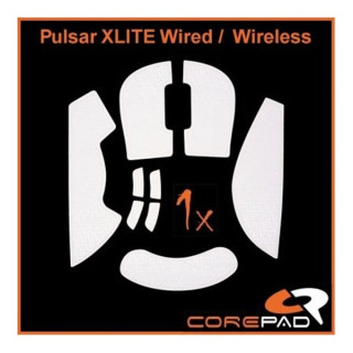 Corepad Mouse Rubber Sticker #721 - Pulsar Xlite Wired/ Wireless Gamer Soft Grips - Fehér