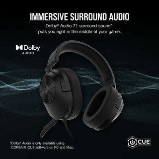 CORSAIR HS55 Gamer Headset - Carbon