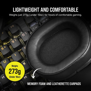 CORSAIR HS55 Gamer Headset - Carbon