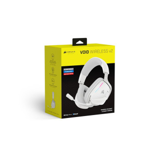 CORSAIR VOID v2 Vezeték Nélküli Gamer Fejhallgató - Fehér