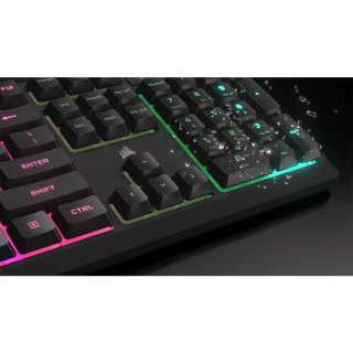 CORSAIR K55 CORE RGB Gamer Billentyűzet - Fekete - Angol Kiosztás!