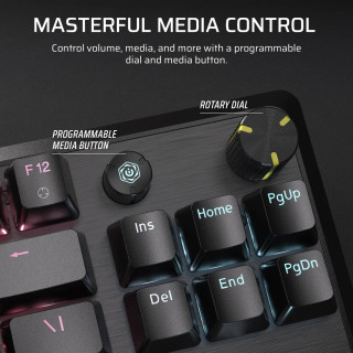 CORSAIR K70 CORE TKL RGB Mechanikus Gamer Billentyűzet - Angol Kiosztás!