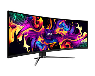 MSI MPG 491CQPX QD-OLED Ívelt Gamer Monitor 240Hz - 49"