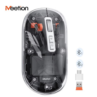 Meetion BTM005 Vezeték Nélküli Egér - Fekete