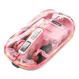 Meetion BTM005 Vezeték Nélküli Egér - Pink