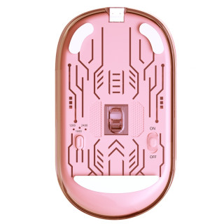 Meetion BTM005 Vezeték Nélküli Egér - Pink