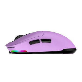 Meetion GW24 Vezeték Nélküli Gamer Egér - Lila