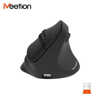 Meetion MT-BTM010R Jobbkezes Vezeték Nélküli Vertikális Egér