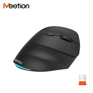 Meetion MT-BTM010R Jobbkezes Vezeték Nélküli Vertikális Egér