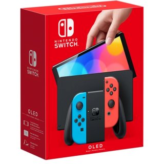Nintendo Switch OLED Neon Piros-Kék játékkonzol