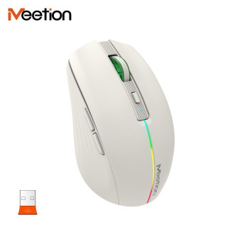 Meetion BTM002 Vezeték Nélküli Bluetooth Egér - Khaki