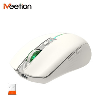 Meetion BTM002 Vezeték Nélküli Bluetooth Egér - Khaki