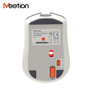 Meetion BTM002 Vezeték Nélküli Bluetooth Egér - Khaki