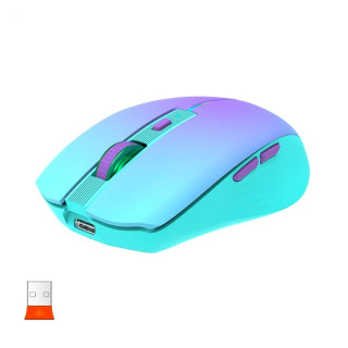 Meetion BTM002 Vezeték Nélküli Bluetooth Egér - Lila