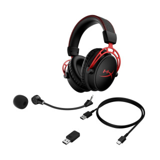 HP HyperX Cloud Alpha Vezeték Nélküli Gamer Headset - Fekete