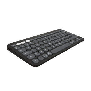 LOGITECH Pebble Keys 2 K380s - Vezeték Nélküli Billentyűzet - Szürke - Angol kiosztás! (US)