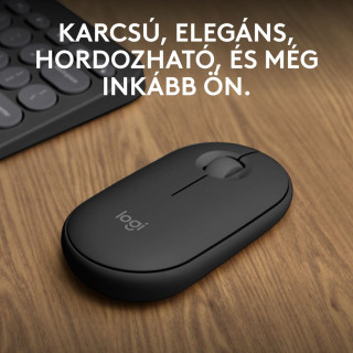 LOGITECH Pebble Mouse 2 M350s Vezeték Nélküli Egér - Szürke
