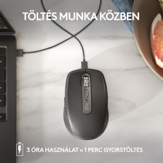 LOGITECH MX Anywhere 3S Vezeték Nélküli Egér - Halványszürke