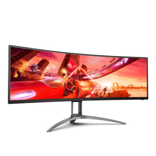 AOC AG493UCX2 Ívelt Gamer Monitor 165Hz - 49"