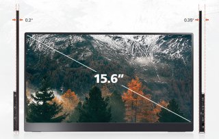 Arzopa A1 GAMUT Hordozható Monitor - 15,6"