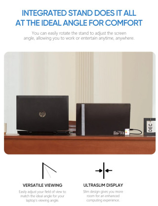 Arzopa A1S Hordozható Monitor - 14.0"