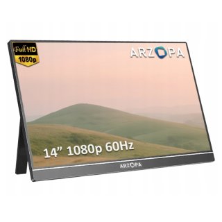 Arzopa A1S Hordozható Monitor - 14.0" - Szürke