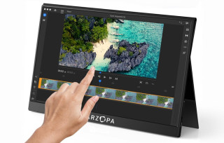 Arzopa A1T Érintőképernyős Hordozható Monitor - 15,6"