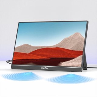 Arzopa A1T Érintőképernyős Hordozható Monitor - 15,6"
