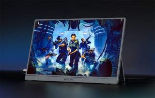 Arzopa Z1FC Hordozható Monitor 144Hz - 16,1" (Ezüstszürke)