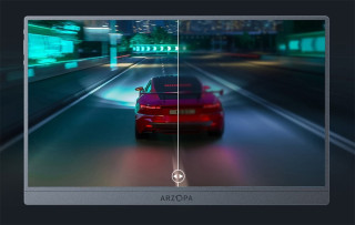 Arzopa Z1FC Hordozható Monitor 144Hz - 16,1" (Ezüstszürke)