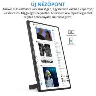 Arzopa Z1RC Hordozható Monitor 2.5K - 16"