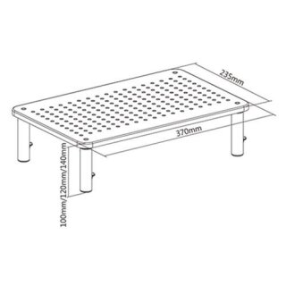 Gembird MS-TABLE-01 Monitor Állvány