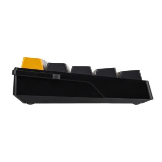 AULA WIN68 HE MAX Magnetic Switch Mechanikus Gamer Billentyűzet - Fekete-Szürke-Sárga