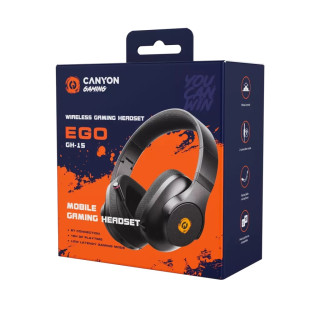 CANYON EGO GH-15 Vezeték Nélküli Gamer Headset