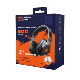CANYON EGO GH-16 Vezeték Nélküli Bluetooth Gamer Headset