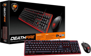 COUGAR Deathfire Gamer Egér + Billentyűzet (Magyar Kiosztás)