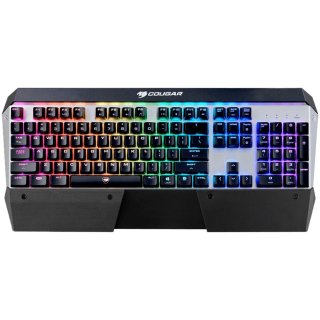COUGAR ATTACK X3 RGB MX Silver Mechanikus Gamer Billentyűzet - Magyar Kiosztás!